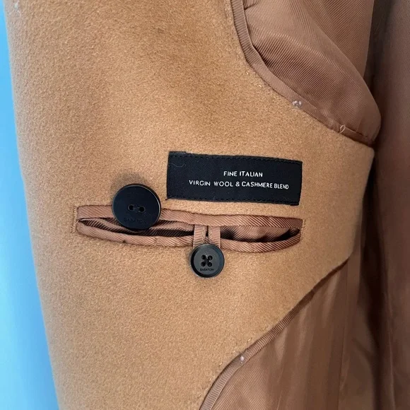 Babaton Constant Coat (Double-Breasted Wool Cashmere Coat) - Picture 6 of 8